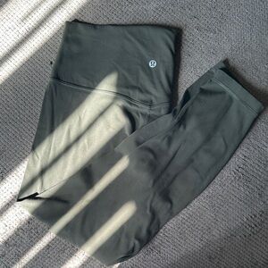 Lululemon Dark Green Activewear Pants